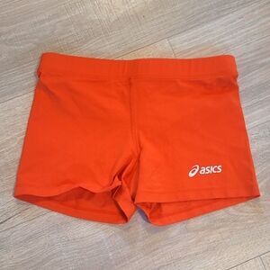 Asics Orange Athletic Shorts
